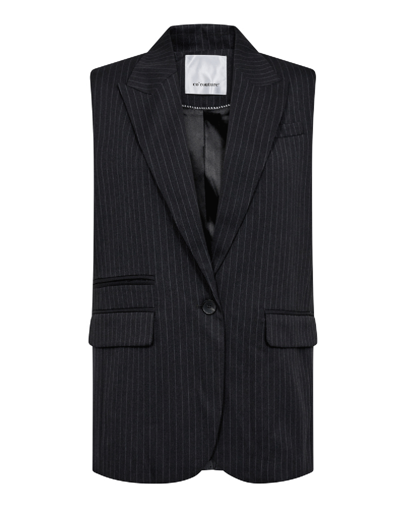 Co'Couture IdaCC Pin Single Oversized Vest 