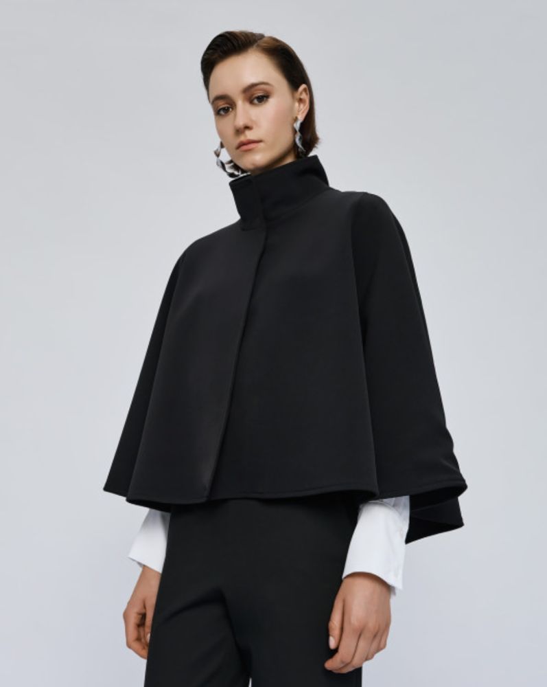 Access High neck cape 54-1037-BLACK