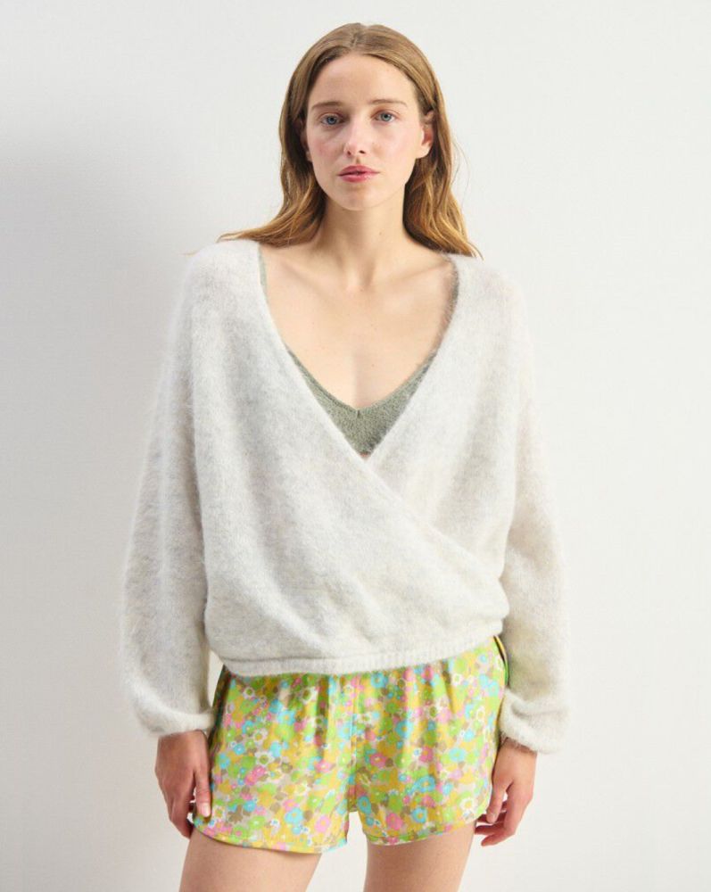 American Vintage Nuny Pullover Polar Melange