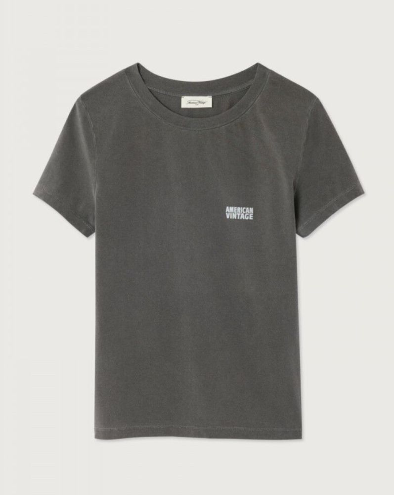 American Vintage Pymaz T-shirt Carbone Vintage