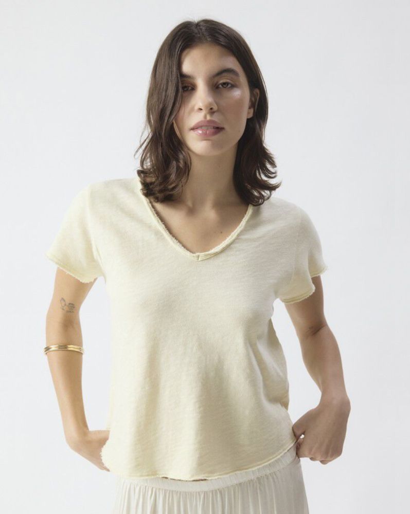 American Vintage Sonoma T-shirt Vanille Vintage