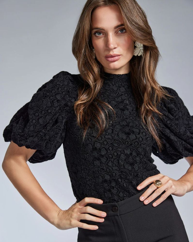 Freebird Freebird Tova Ss Lace-Black