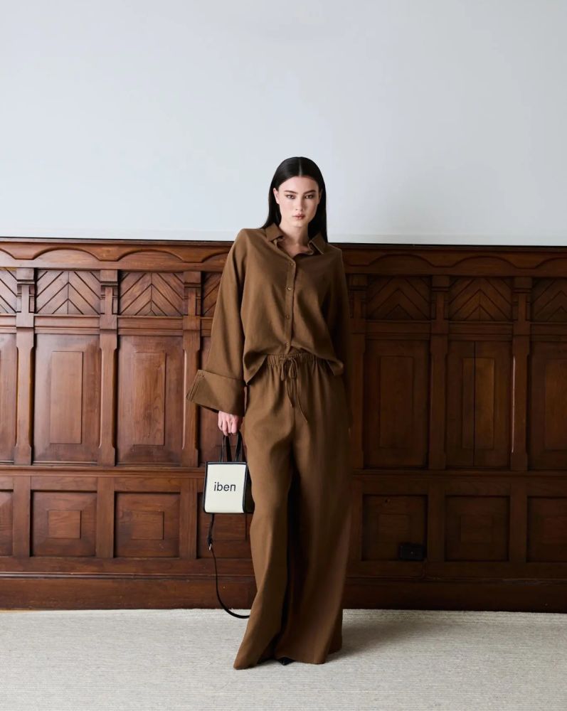 IBN IBEN TIDE LINEN PANTS