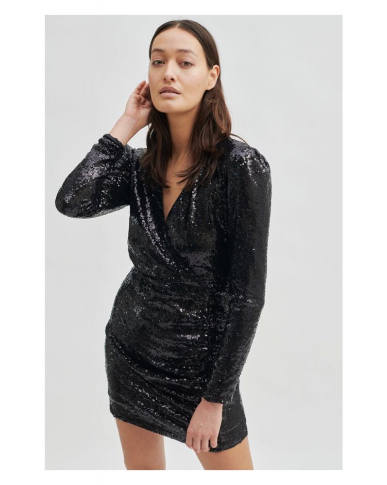 Second Female Fridaze Dress Black