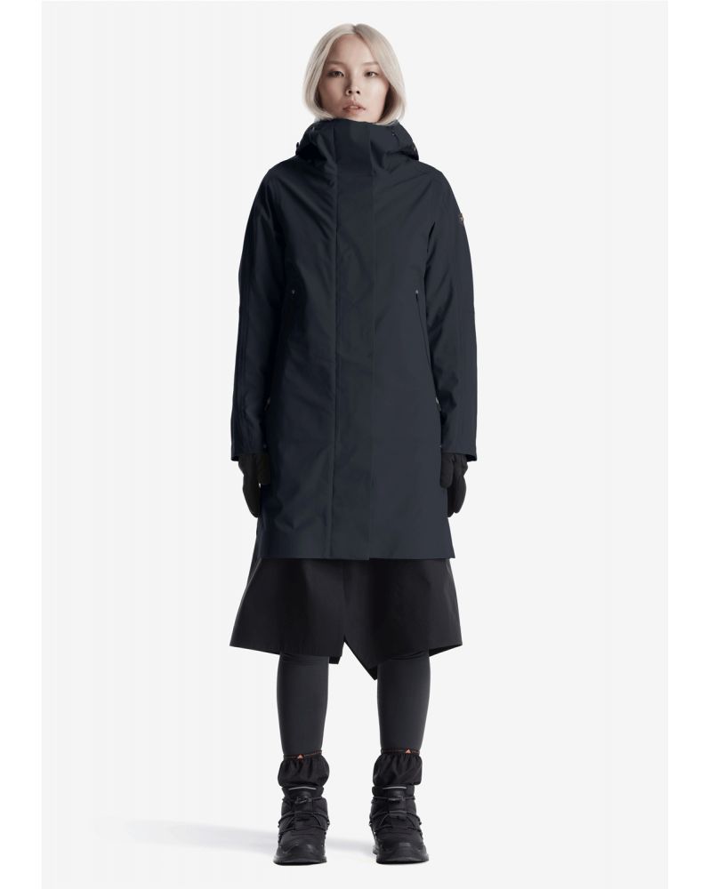 Krakatau Liner Parka Qw427  black