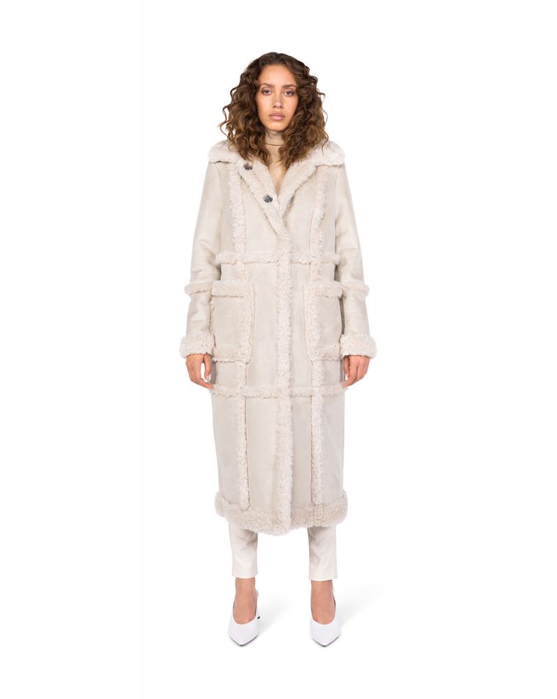 Goosecraft GC Ginger Coat Off White 