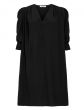 Co'Couture Sunrise Pleat Dress Black