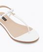  Patrizia Pepe   Leather Sandal White