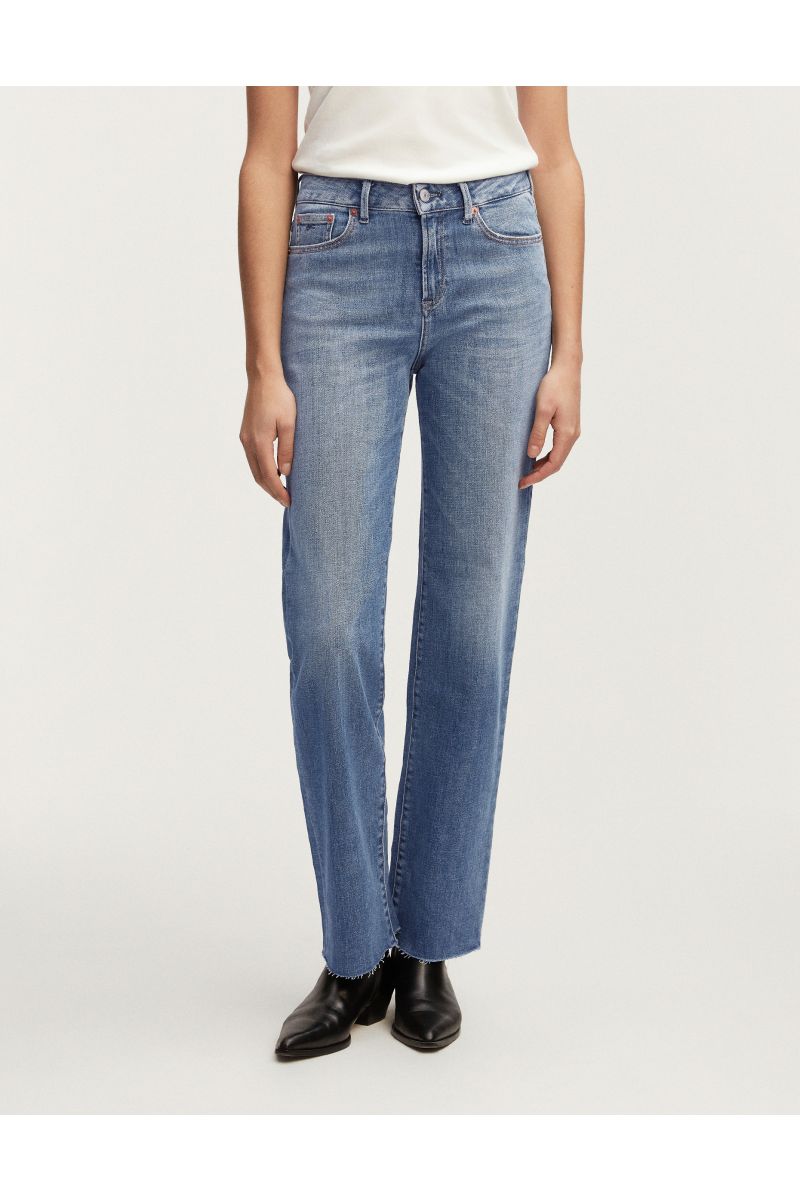 Denham Jeans Bardot Wide AMW Blue