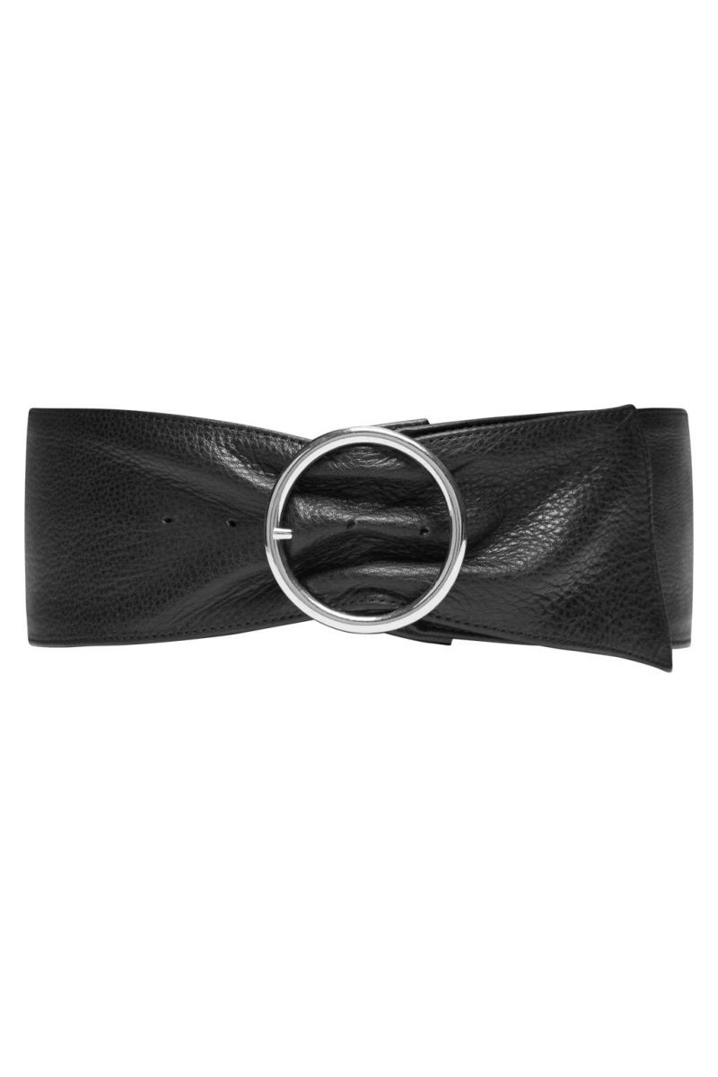 Depeche Wide belt Zwart