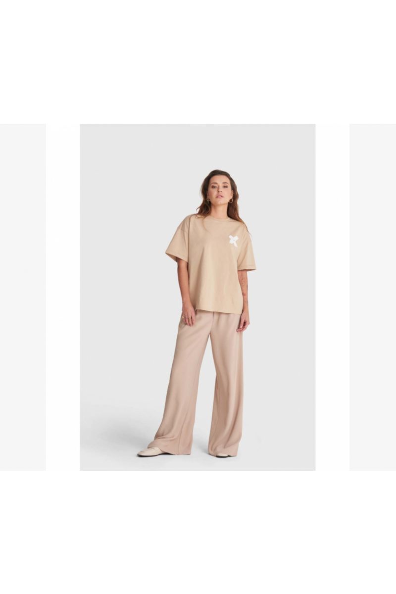 Alix The Label Wide Leg Pants Light Camel