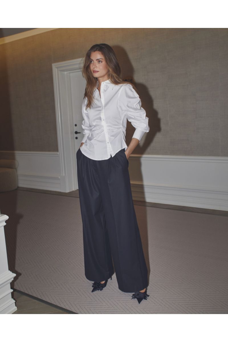 Co'Couture SibelleCC Pleat Pant Zwart
