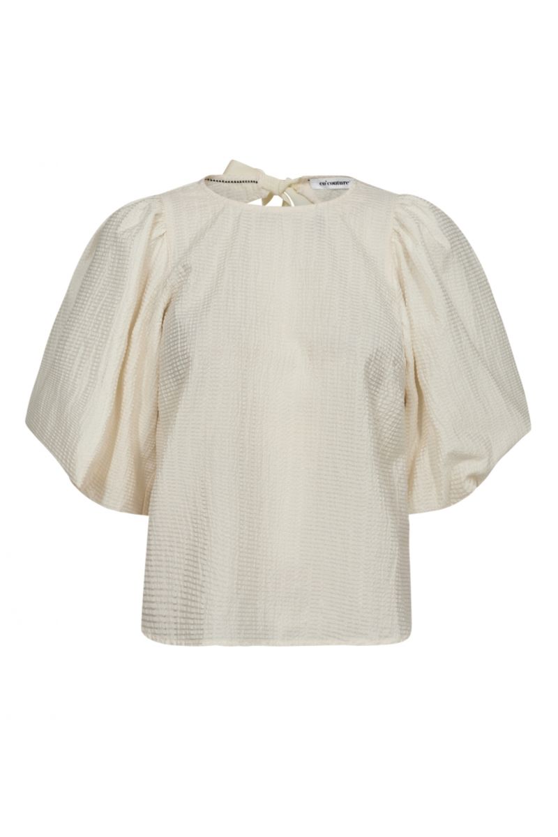 Co'Couture Cassandra White Blouse