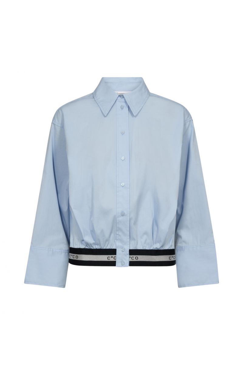 Co'Couture CottonCC Crisp Logo Crop Shirt