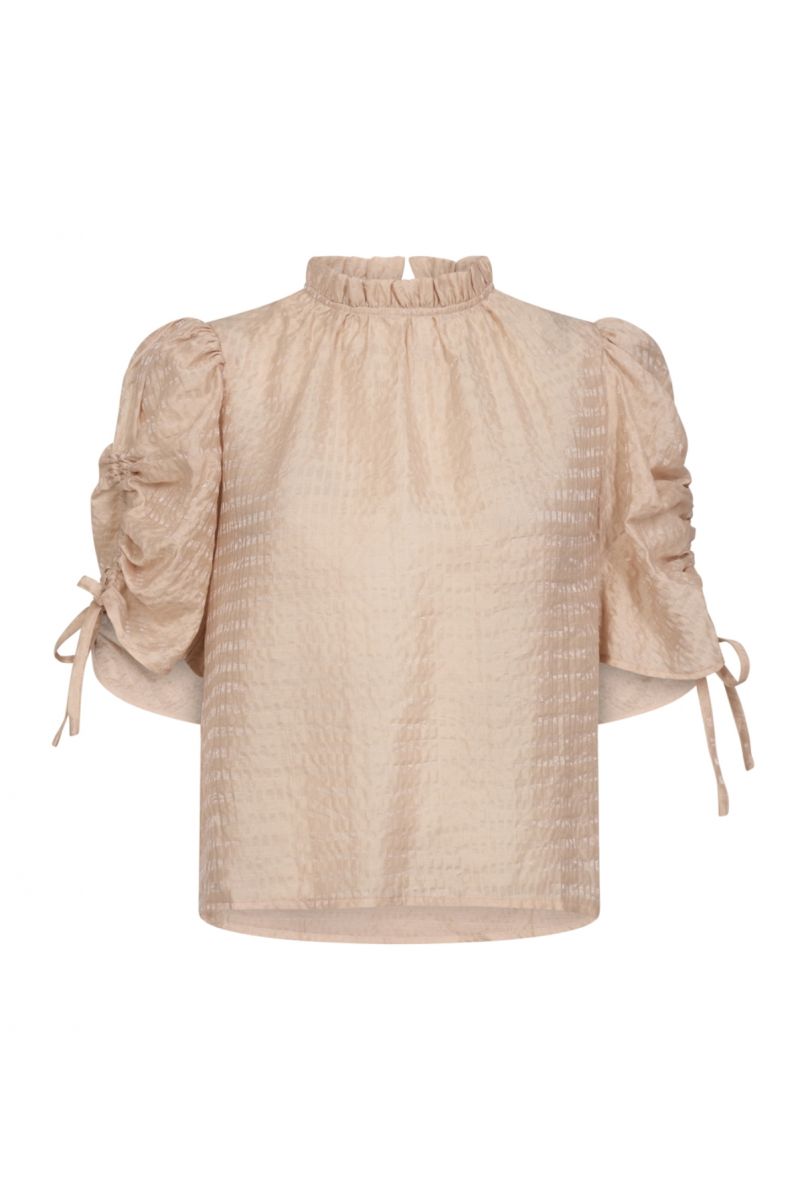 Co'Couture CharlieCC SS Puff Blouse 108
