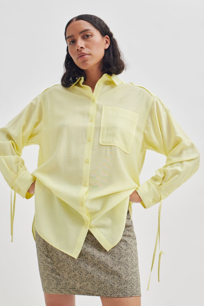 Second Female Masman Shirt Mellow Yellow