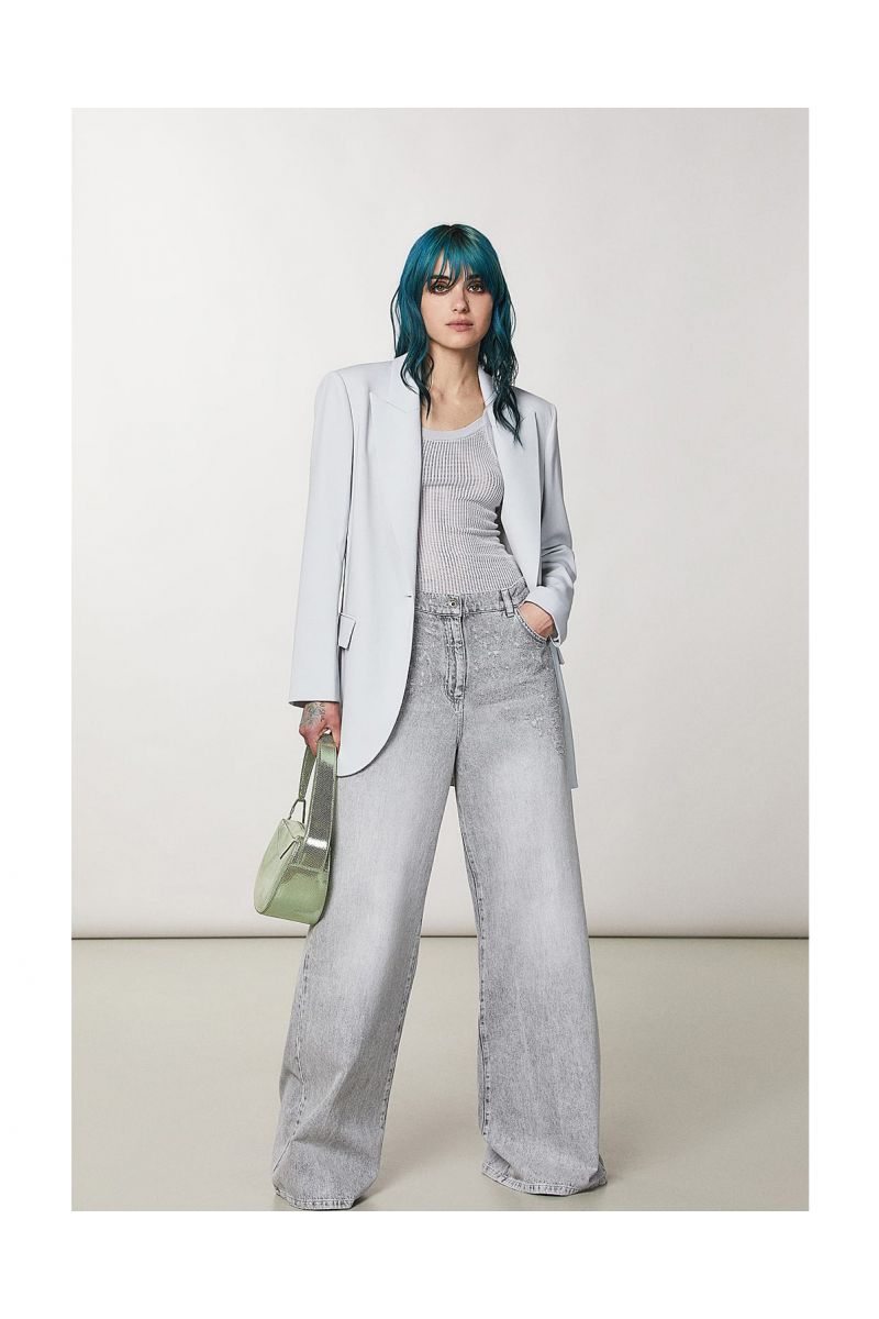 Patrizia Pepe Jeans Grey 8P0533 