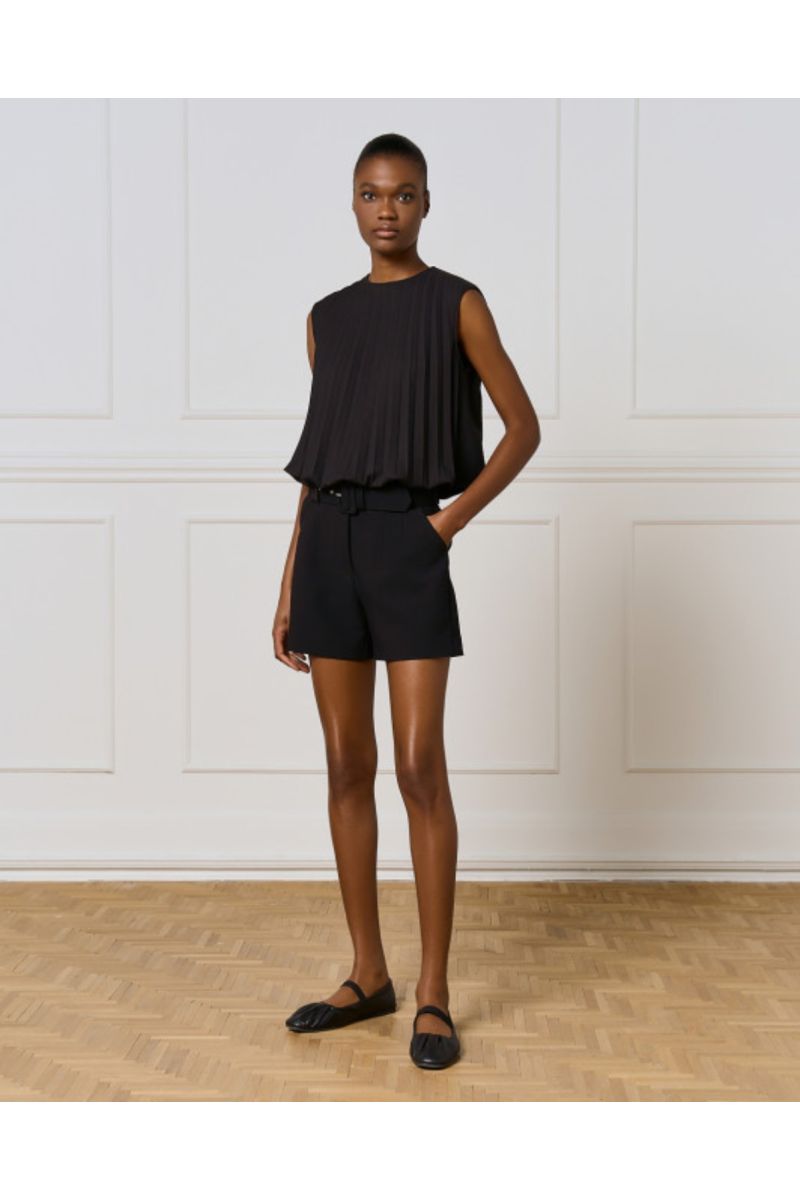 Access High-Waist Shorts Black