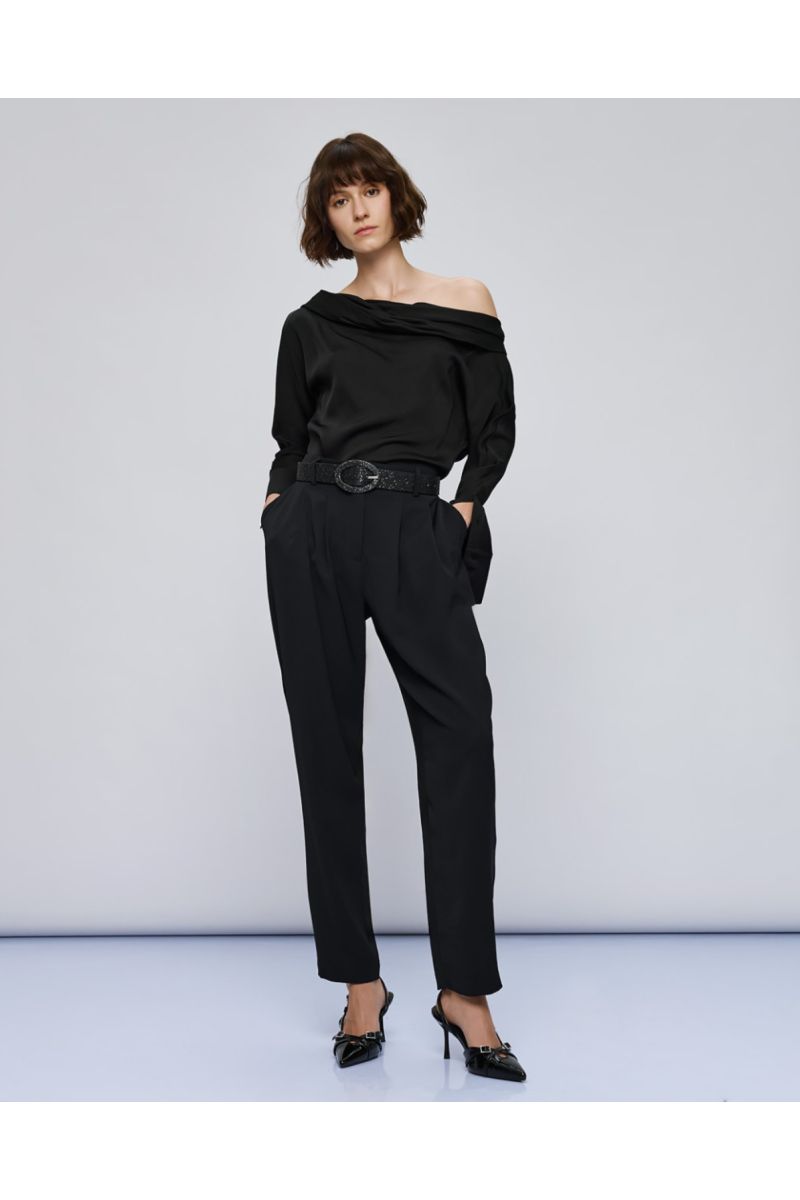 Access Long-Sleeved Blouse Black 