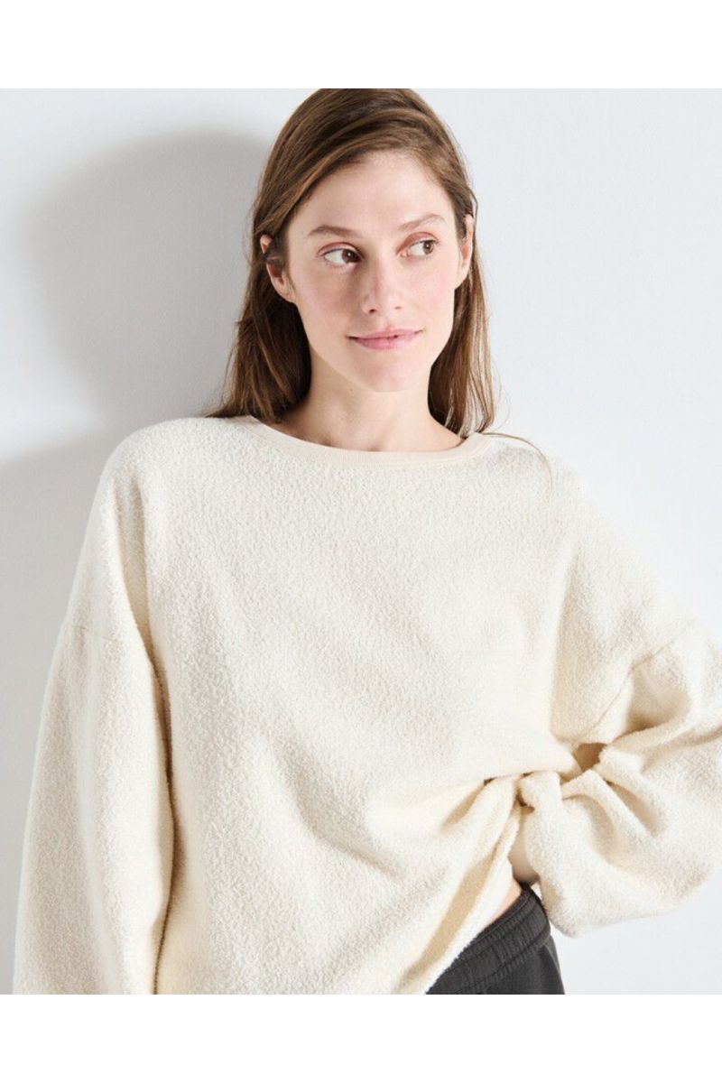 American Vintage Bobypark sweater off-white 