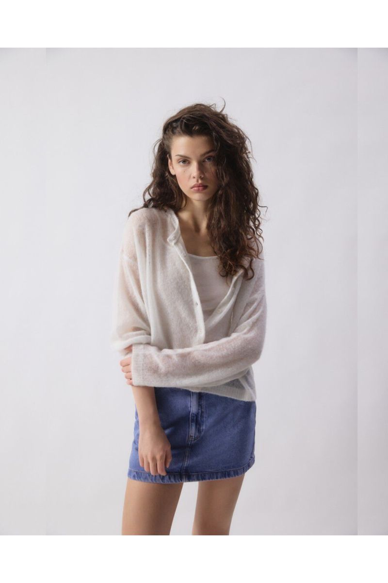 American Vintage Bodyrow Gilet Polaire Chine