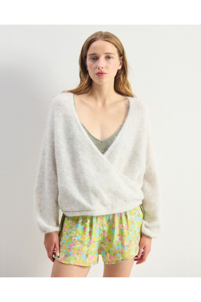 American Vintage Nuny Pullover Polar Melange