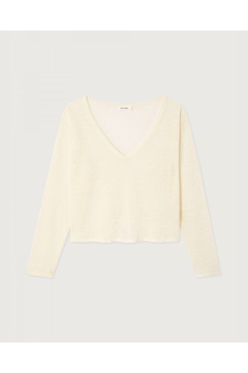 American Vintage Epaky Pull Ecru
