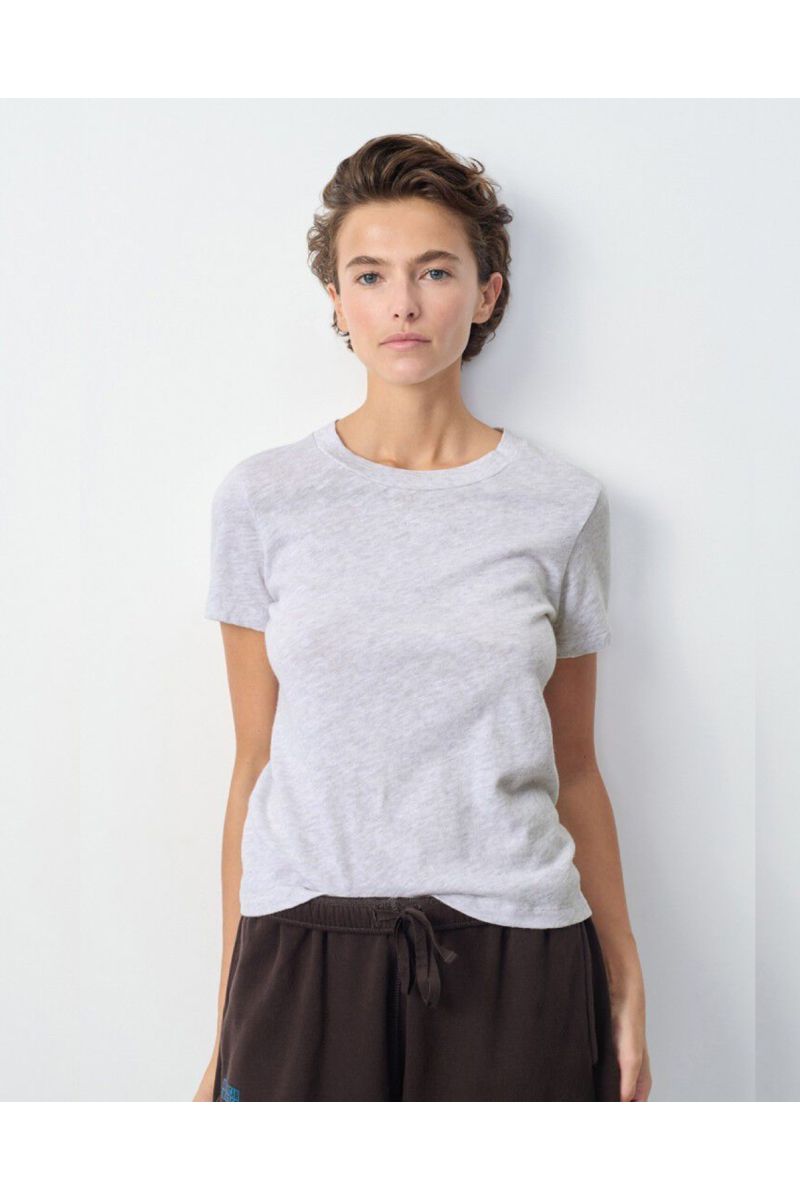 American Vintage Sonoma T-shirt Arctic Gevlekt