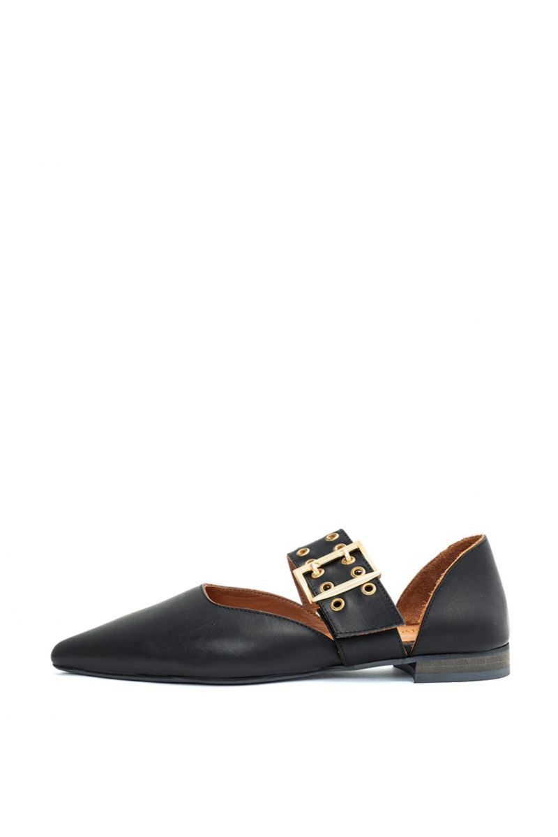 Babouche Binny Ballerina Zwart
