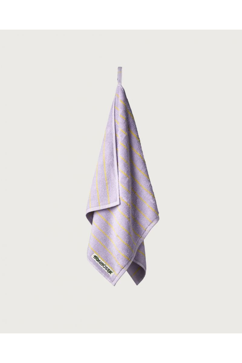 Bongusta Naram Towels lilac & neon yellow 100x150-O.S