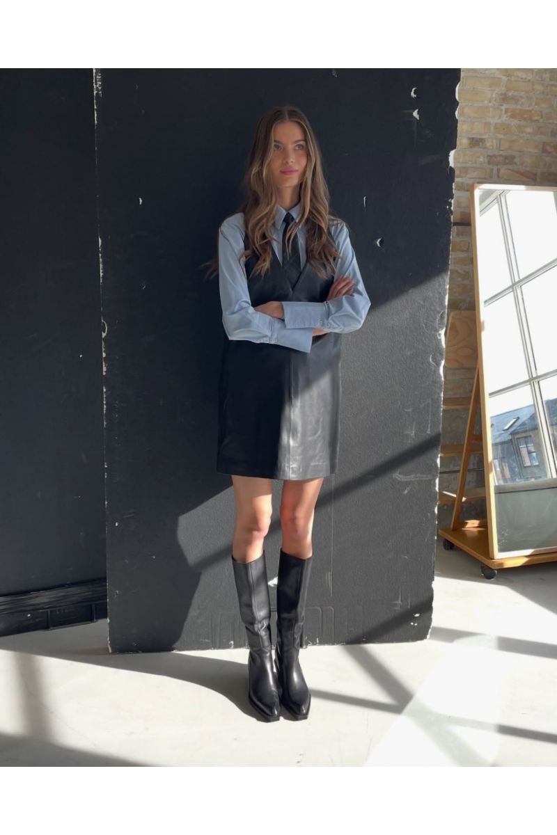Co'Couture FoxyCC Boss Tie Navy-O.S