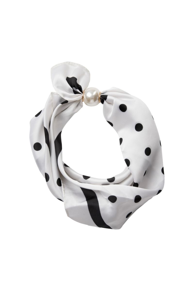 Co'Couture Pearl Scarf Stippen-O.S