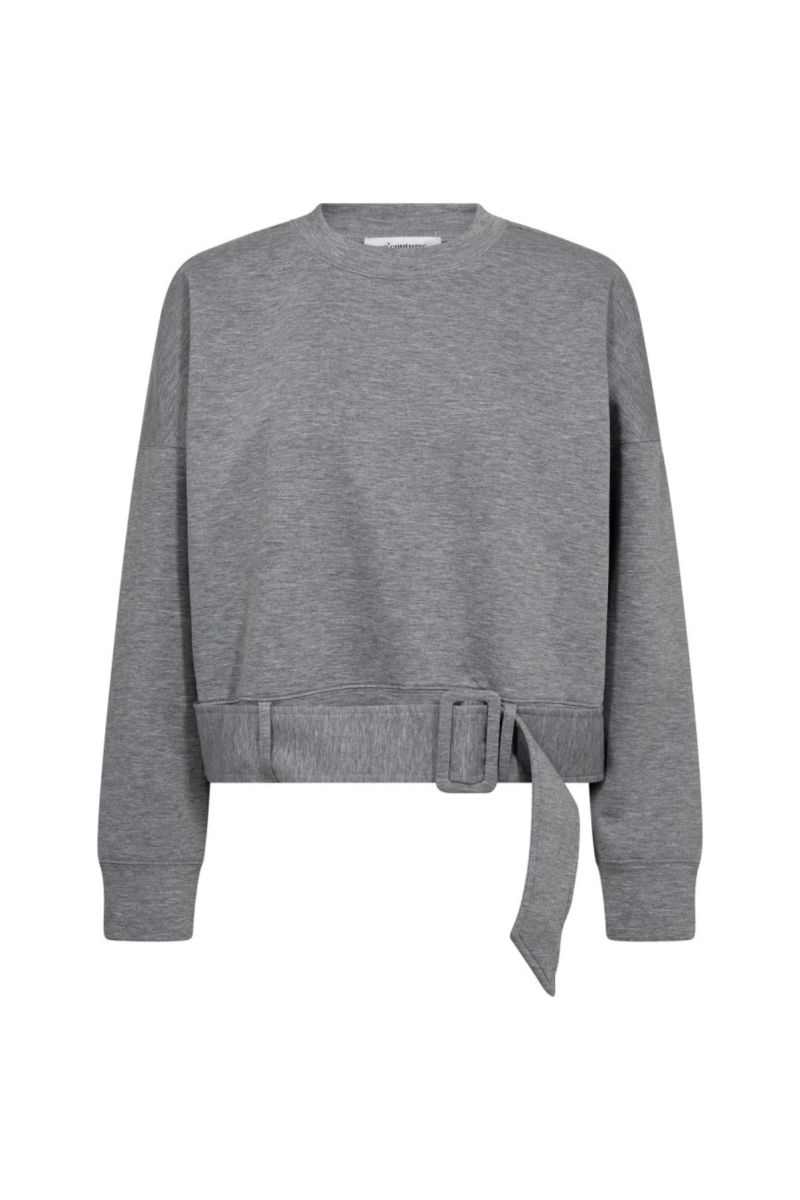 Co'Couture LanceCC Belt Sweat Grey Melange