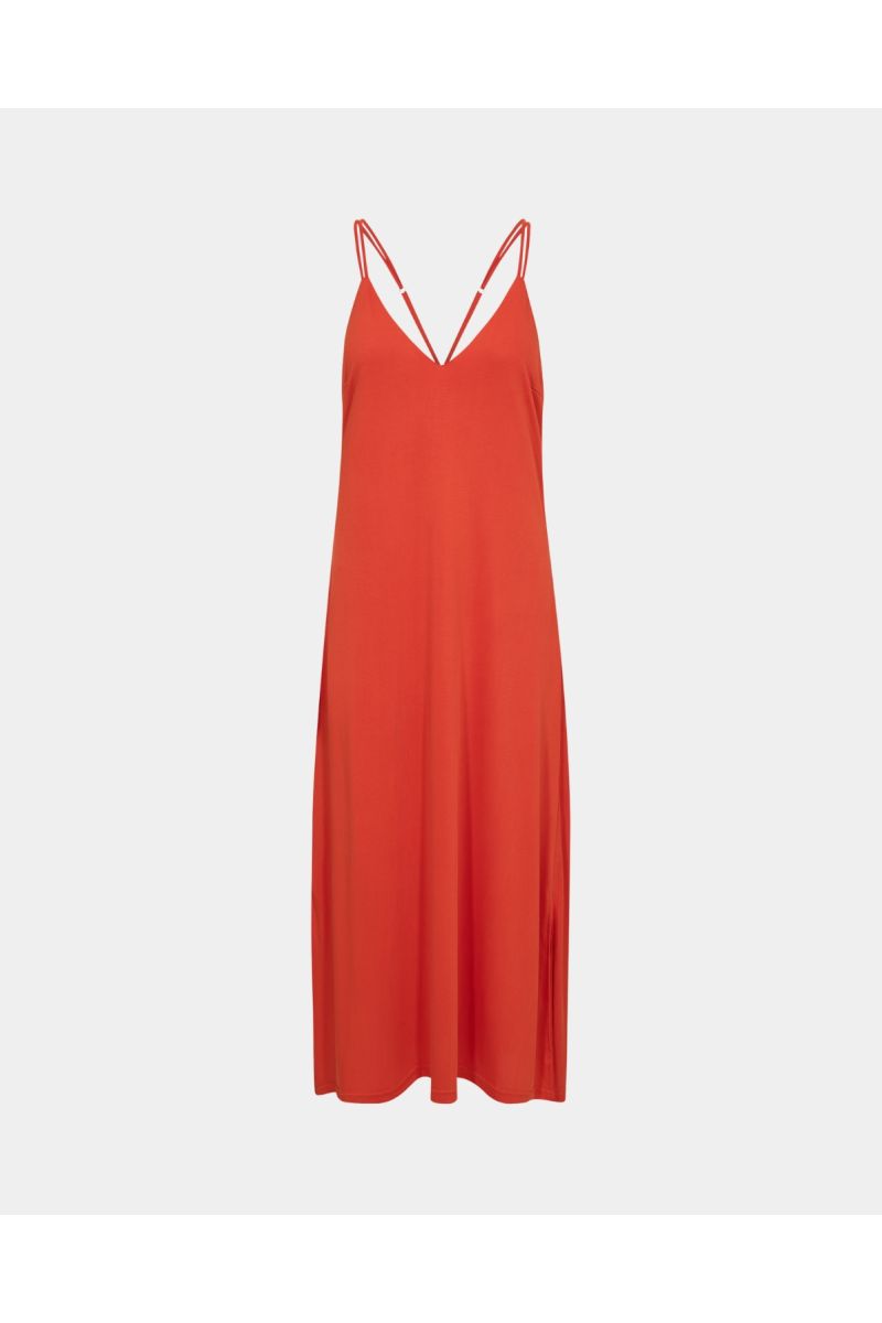 Co'Couture Camillacc Strap Dress Flame
