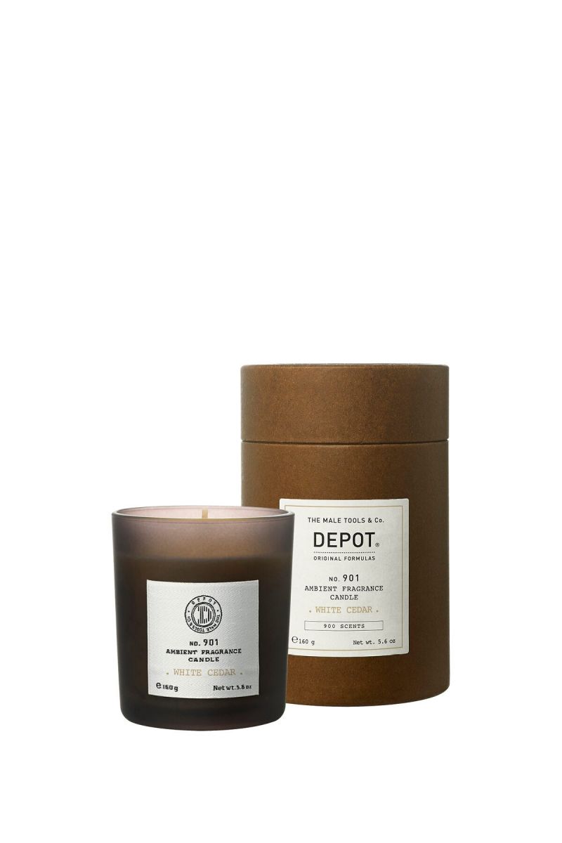 Depot No.901  candle white cedar