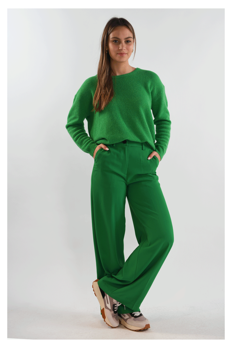 Co'Couture Flash Wide Pant Green