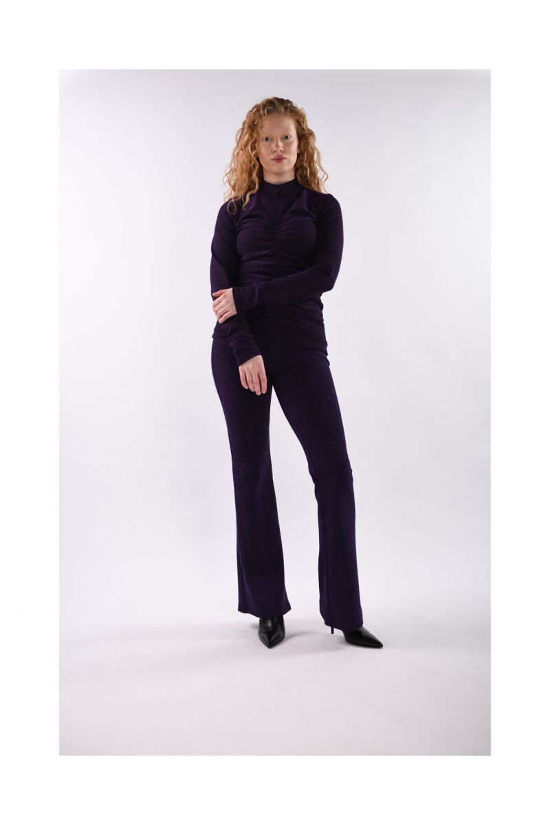 Freebird Broek Shiny Purple