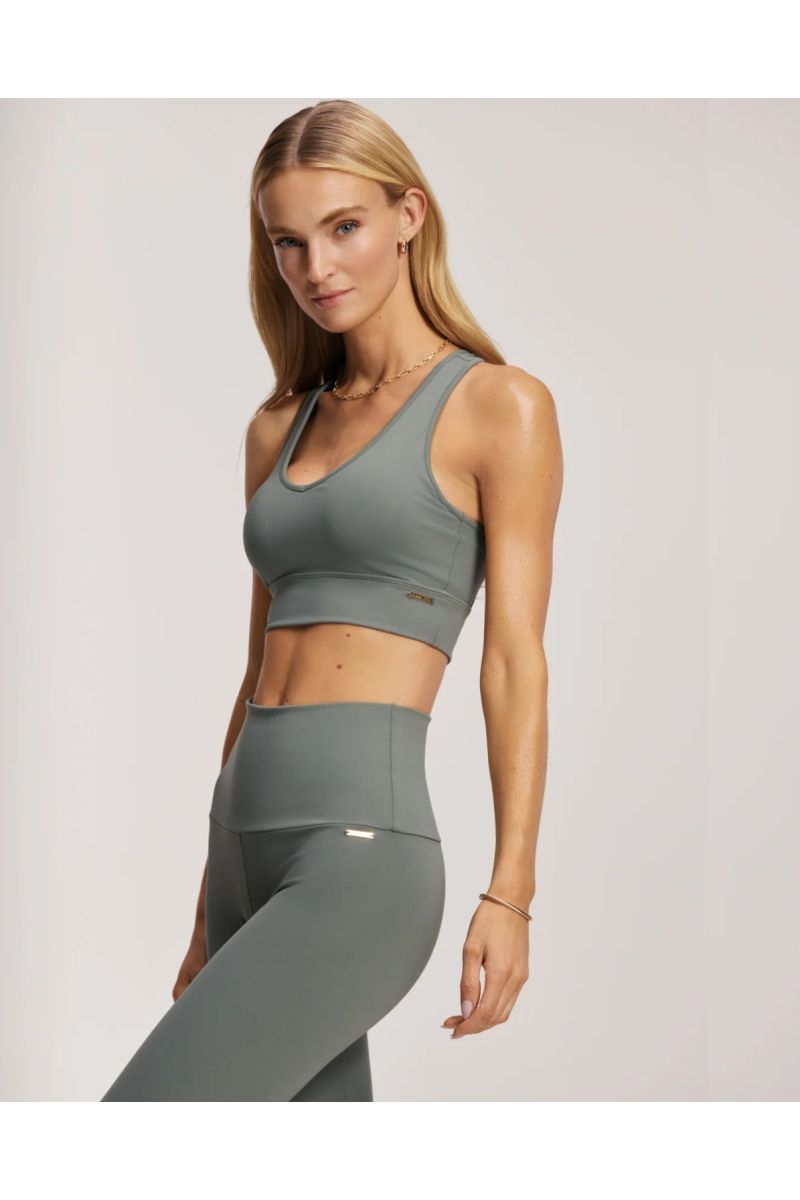 Deblon Classic Leggings High Waistband Sage