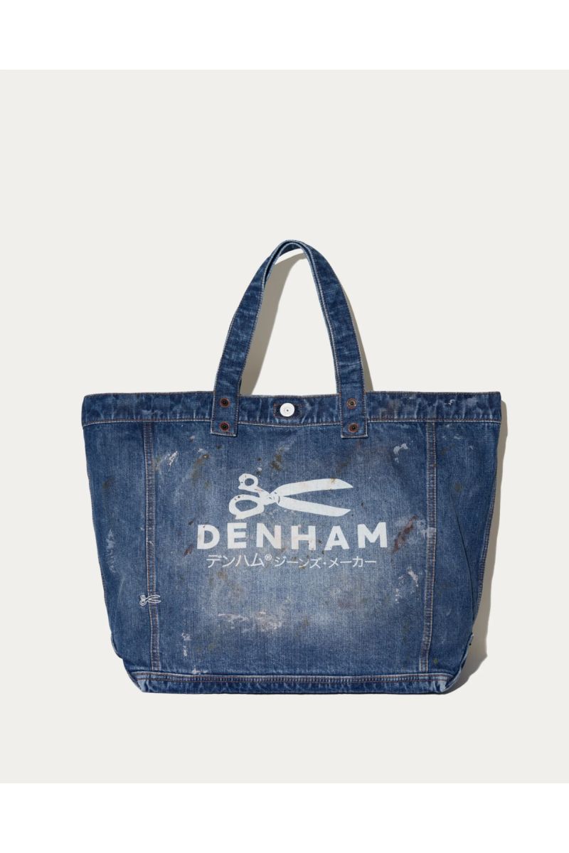 Denham D07 Denim Tote Washed Indigo -O.S