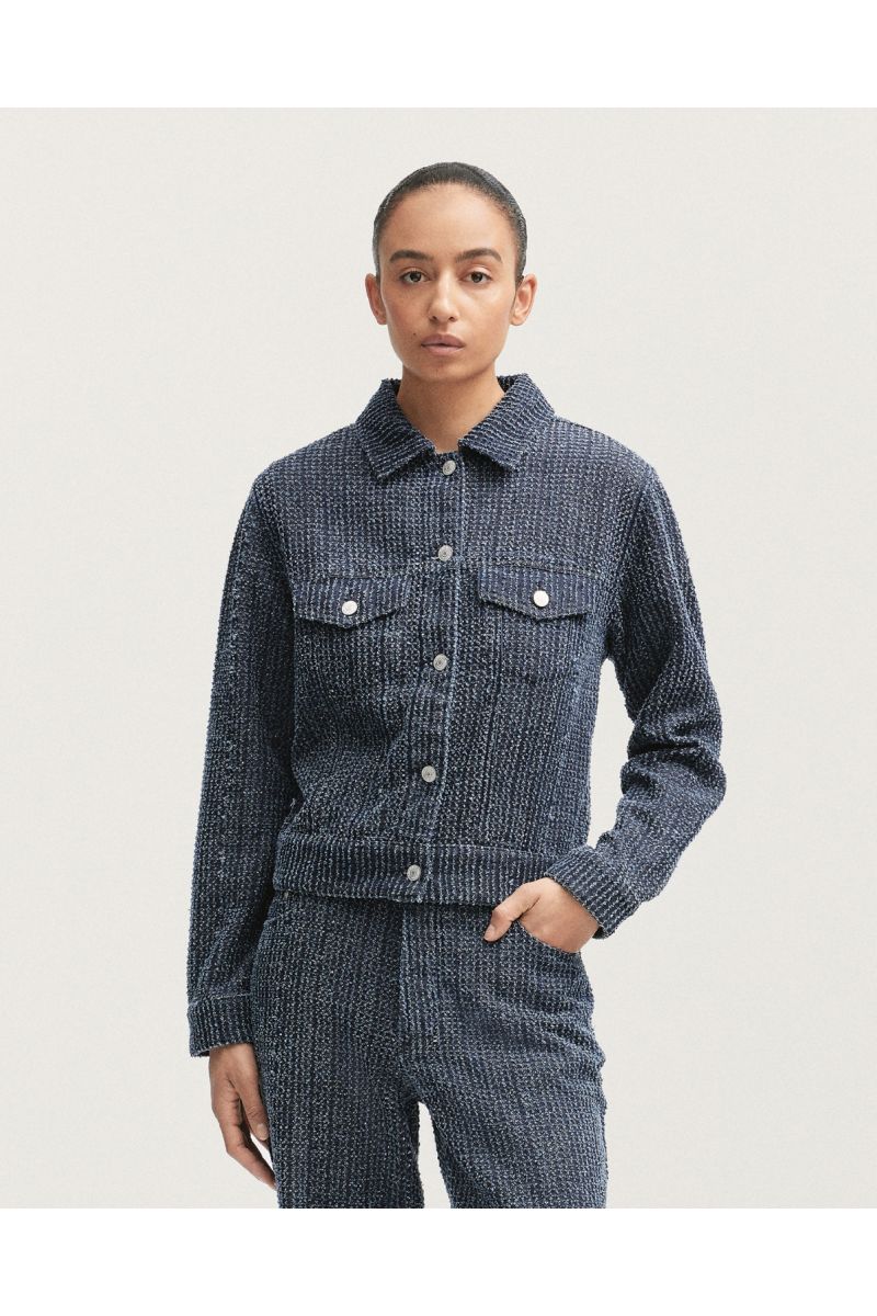 Denham Denim Kazuko Mini Trucker Jacket