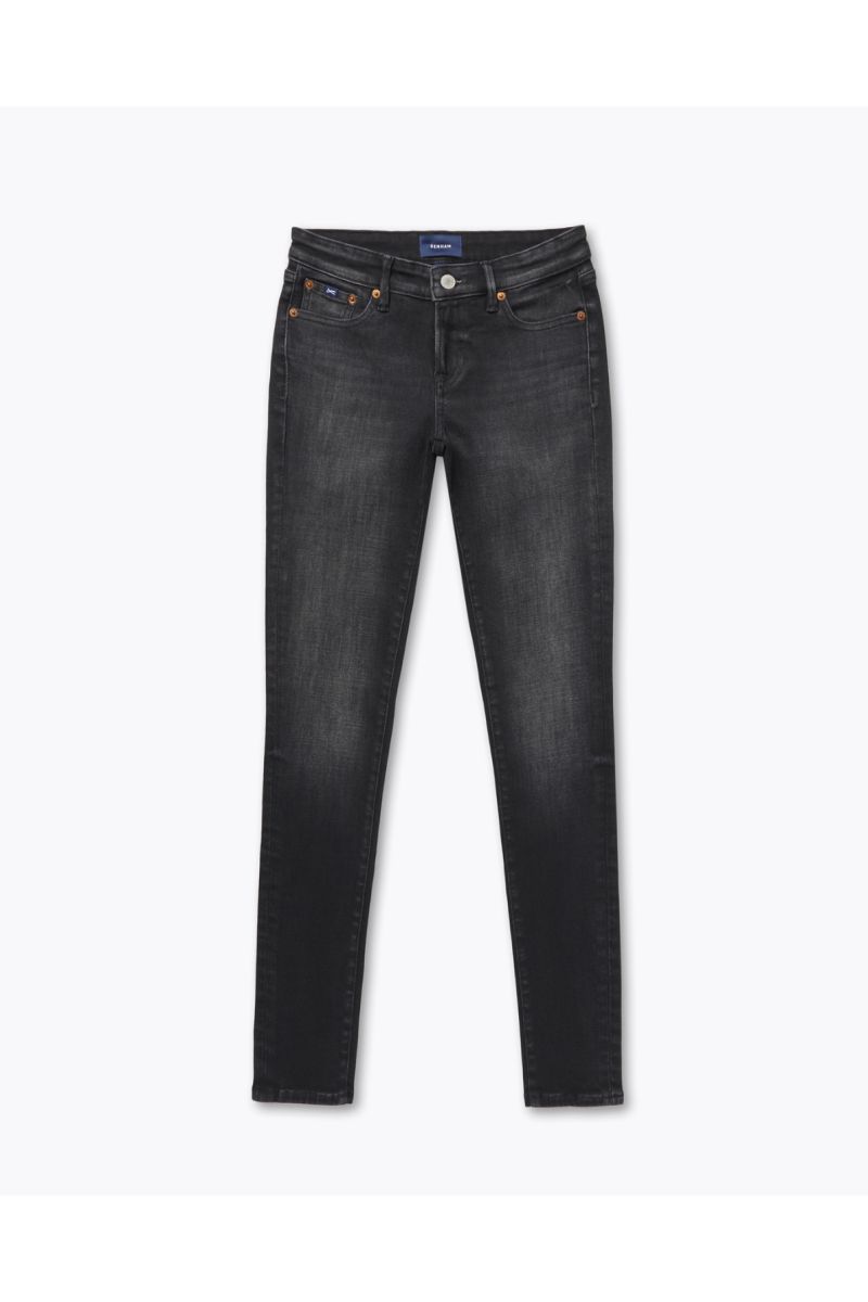 Denham Kyo Skinny Jeans Washed Black