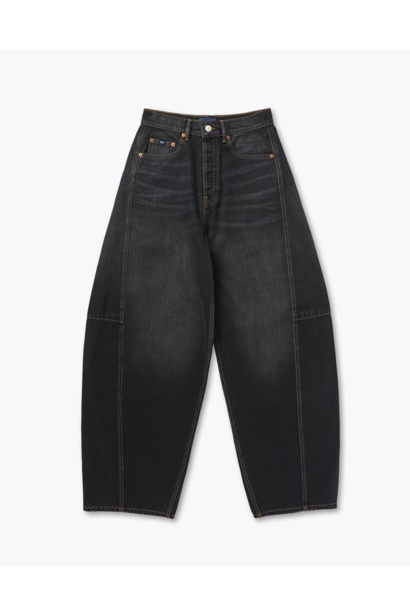 Denham Maki Barrel Jeans zwart