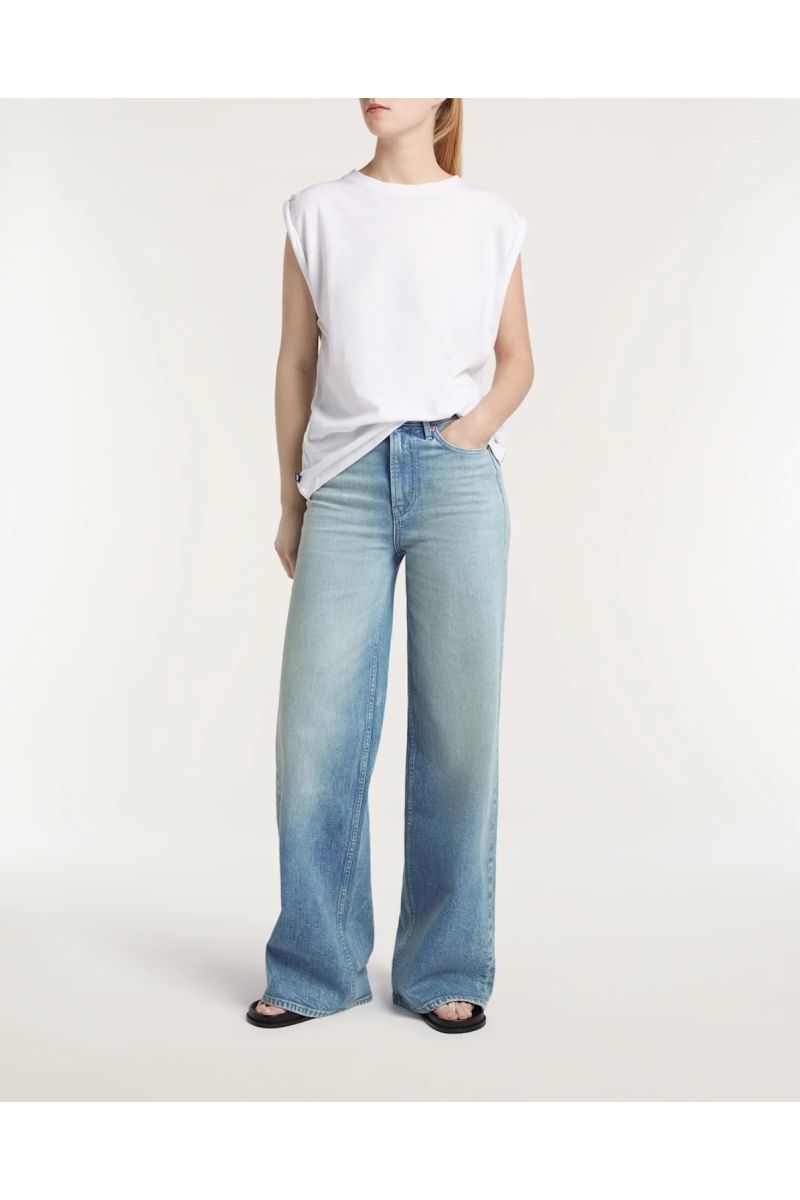 Denham MIKU C 202 Wide Fit Jeans Light Blue 