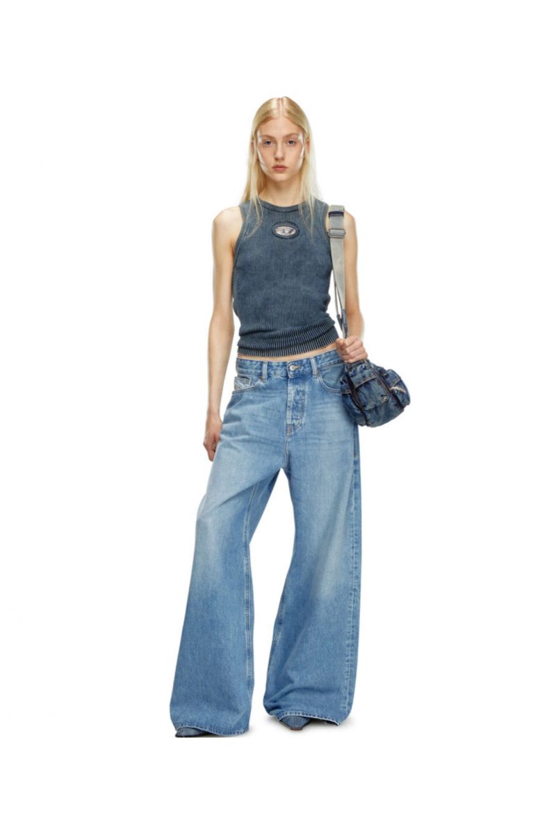 Diesel Relaxed Jeans 1996 D-Sire 09i29 Light Blue