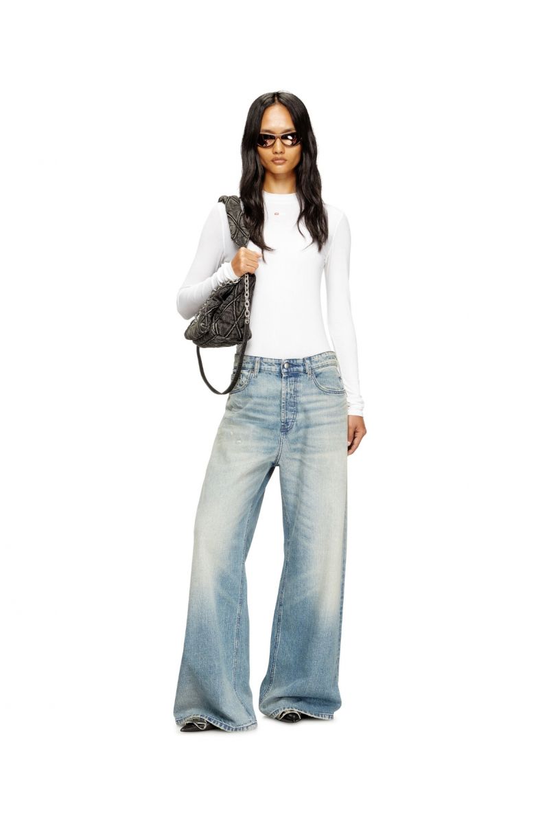 Diesel 1996 D-Sire Relaxed Jeans Light Blue