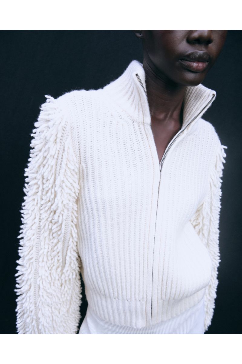 Drykorn Bearani Vest Offwhite