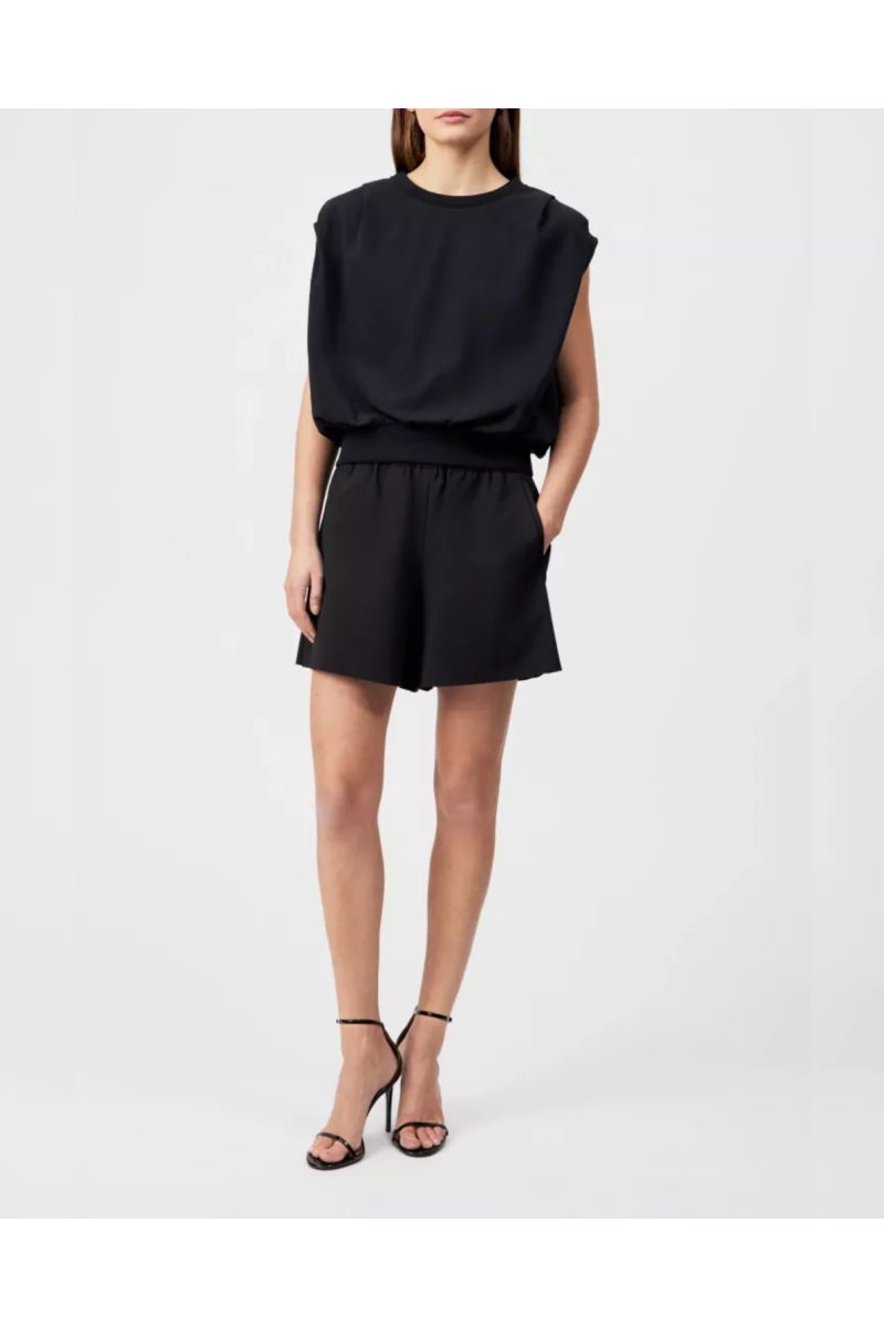 Drykorn Calluna Cropped Top Zwart