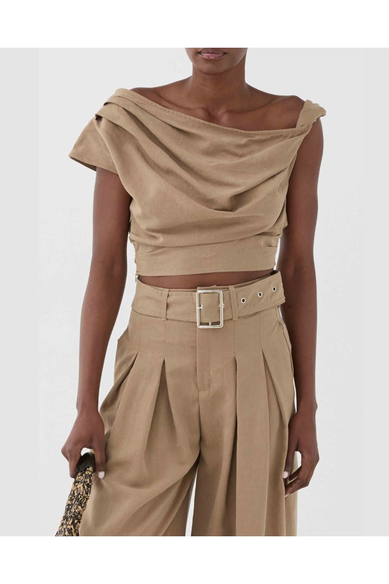 ELEH Top Beige SS260098 