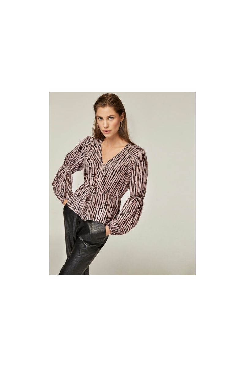 Freebird Ariella Blouse Mauve 