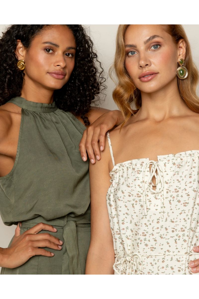 Freebird Basha Blouse Groen 